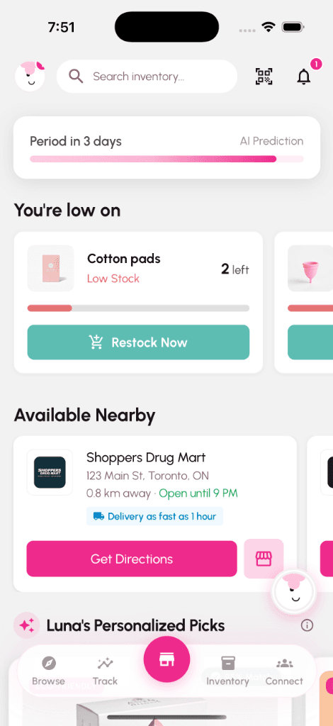 Empower Up App Interface
